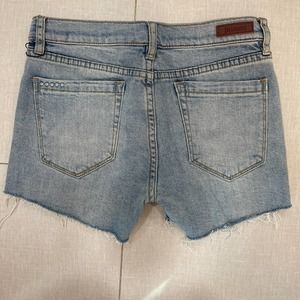 Blank NYC Distressed Jean Roll up hem Short Size 24 New with tags